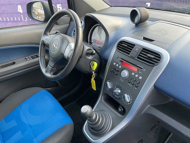 2009 - opel - agila - 1.2 enjoy - personenauto - afbeelding 10 van  12