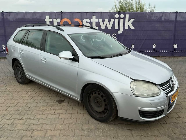 2009 - volkswagen - golf variant - 1.9 tdi trendl bluem - personenauto - afbeelding 4 van  11