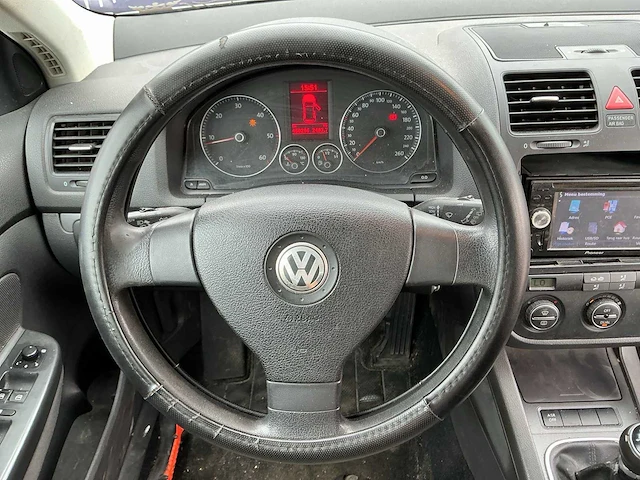 2009 - volkswagen - golf variant - 1.9 tdi trendl bluem - personenauto - afbeelding 10 van  11
