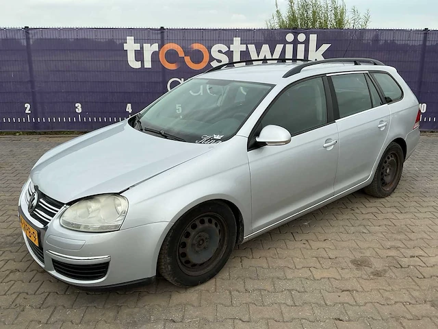 2009 - volkswagen - golf variant - 1.9 tdi trendl bluem - personenauto - afbeelding 1 van  11
