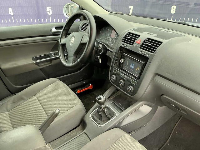 2009 - volkswagen - golf variant - 1.9 tdi trendl bluem - personenauto - afbeelding 9 van  11