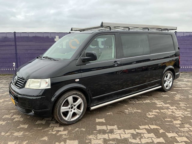 2009 - volkswagen - transporter - 2.5 tdi 340 trend.dc - bedrijfswagen - afbeelding 1 van  12