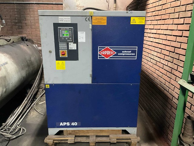 2009 airpress aps 40 schroefcompressor - afbeelding 1 van  5