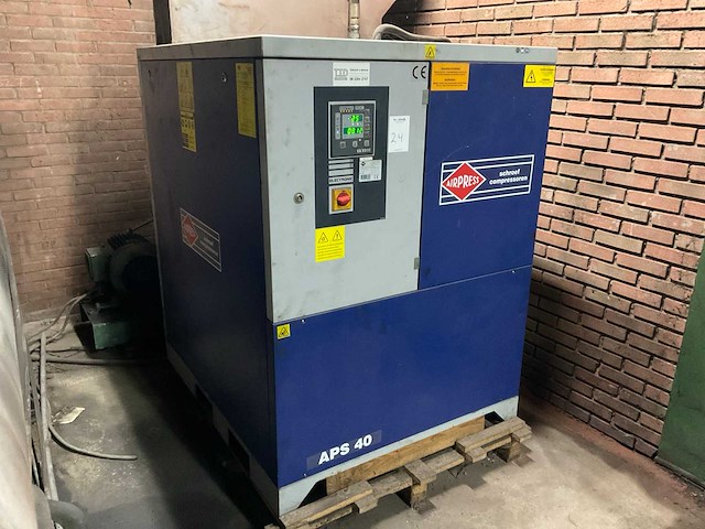 2009 airpress aps 40 schroefcompressor - afbeelding 2 van  5