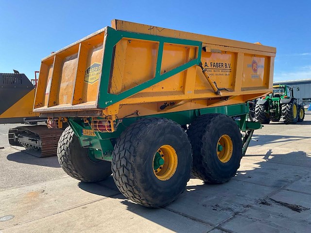 2009 alasco alc odu 90 dumper aanhanger - afbeelding 17 van  19