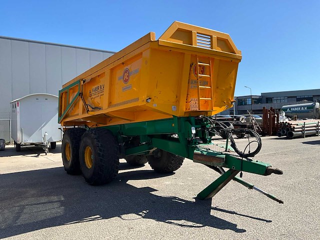 2009 alasco alx odu 90 dumper aanhanger - afbeelding 6 van  12