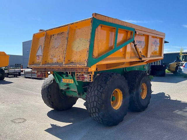 2009 alasco alx odu 90 dumper aanhanger - afbeelding 9 van  12