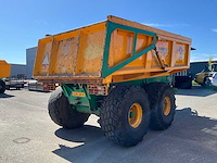 2009 alasco alx odu 90 dumper aanhanger - afbeelding 9 van  12
