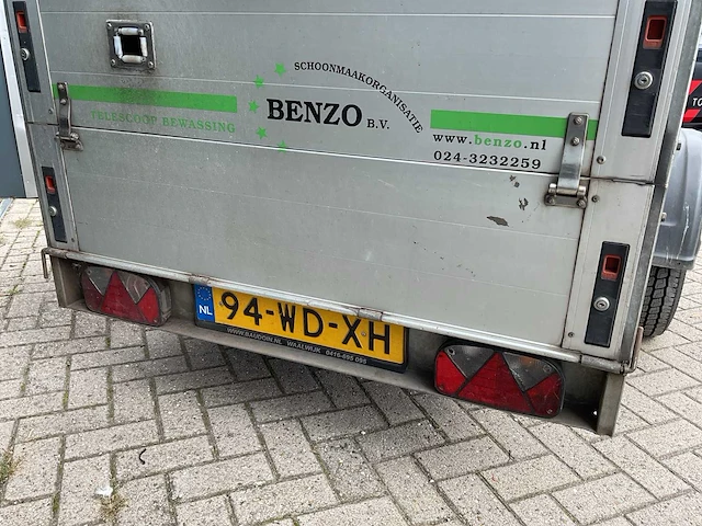 2009 anssems gtv1200 osmose / telewash aanhangwagen (94-wd-xh) - afbeelding 8 van  19