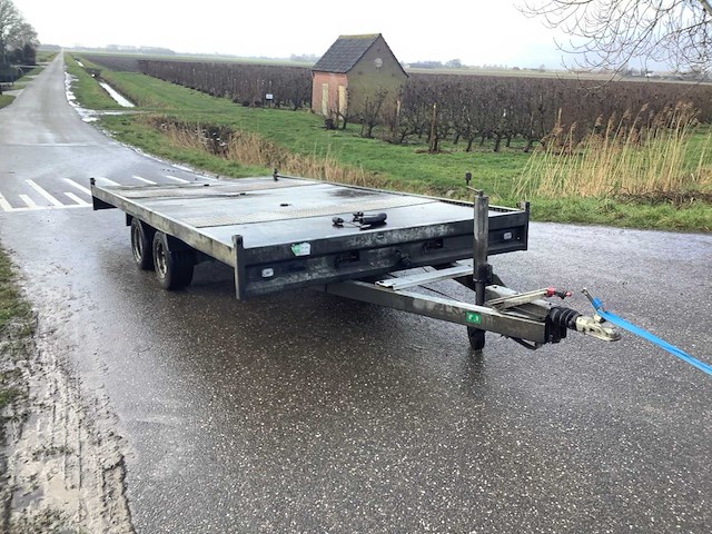 2009 anssems machine transporter aanhangwagen - afbeelding 1 van  7