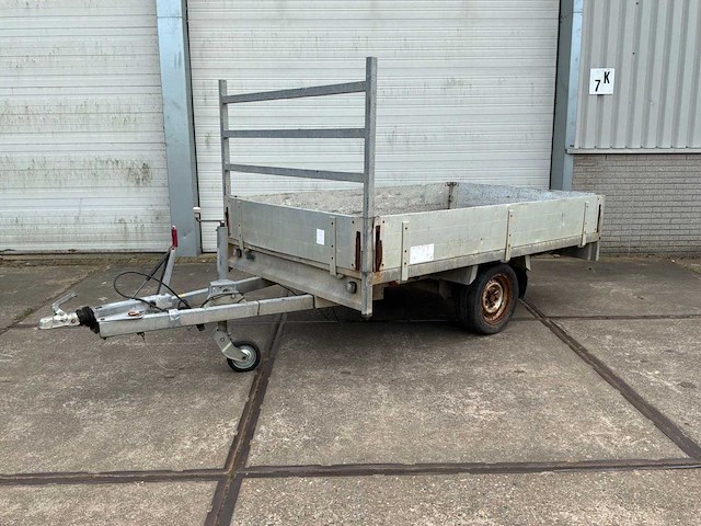 2009 anssems psx1 plateauwagen 250x150cm 1000kg - afbeelding 1 van  8