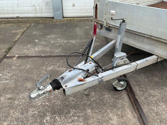 2009 anssems psx1 plateauwagen 250x150cm 1000kg - afbeelding 3 van  8