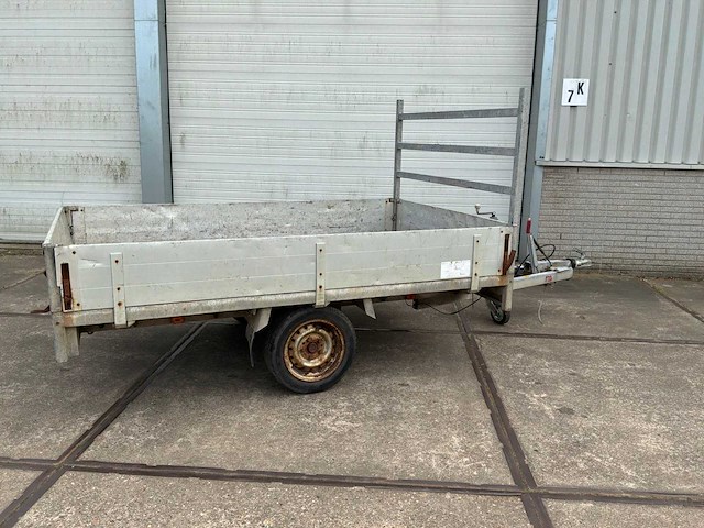 2009 anssems psx1 plateauwagen 250x150cm 1000kg - afbeelding 6 van  8