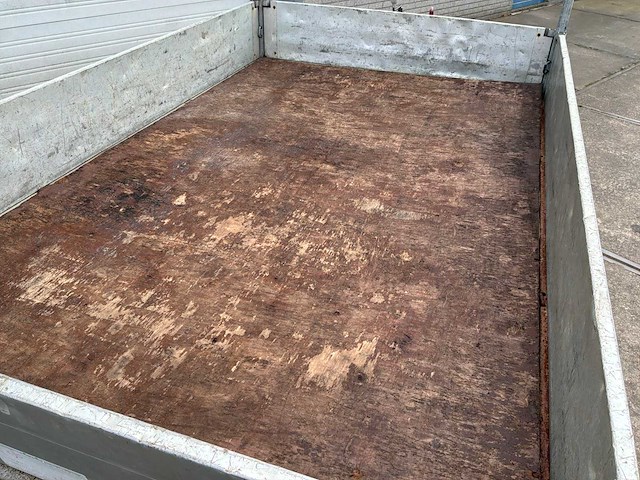 2009 anssems psx1 plateauwagen 250x150cm 1000kg - afbeelding 8 van  8