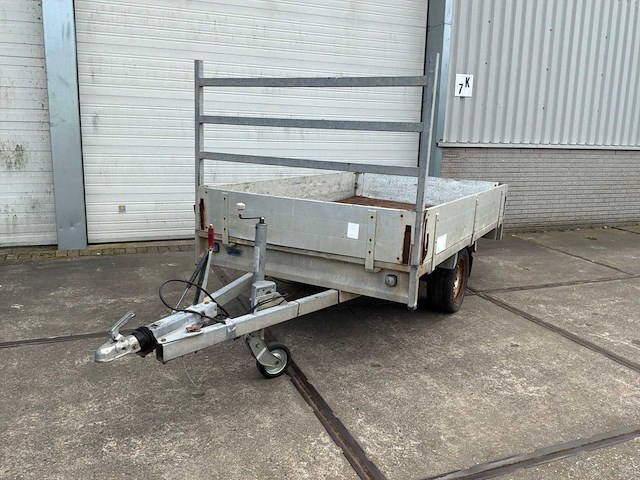 2009 anssems psx1 plateauwagen 250x150cm 1000kg - afbeelding 2 van  8