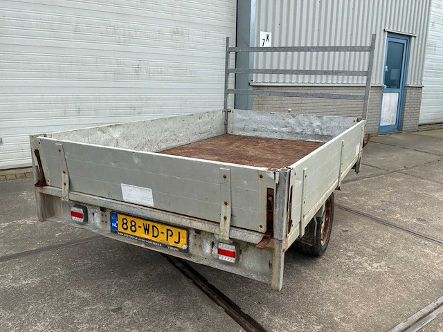 2009 anssems psx1 plateauwagen 250x150cm 1000kg - afbeelding 7 van  8