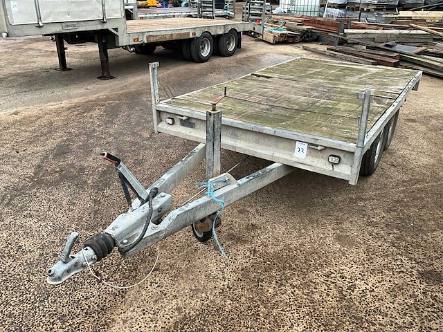 2009 anssems psx2 plateau-aanhangwagen - afbeelding 3 van  10