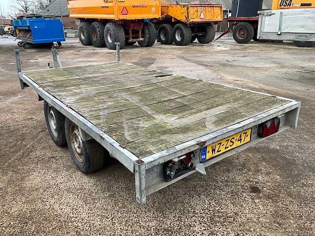2009 anssems psx2 plateau-aanhangwagen - afbeelding 5 van  10