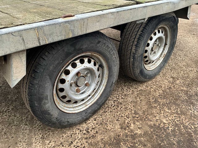 2009 anssems psx2 plateau-aanhangwagen - afbeelding 8 van  10