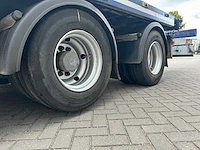 2009 asca 3-assige uitschuifbare plateauaanhangwagen – 24.000 kg – liftas – twistlocks - afbeelding 1 van  36