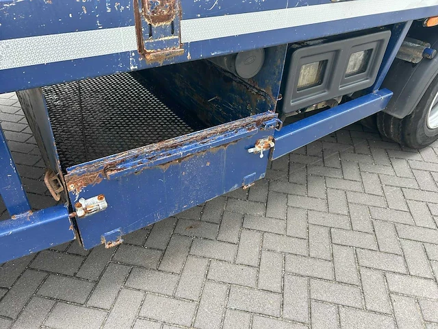 2009 asca 3-assige uitschuifbare plateauaanhangwagen – 24.000 kg – liftas – twistlocks - afbeelding 9 van  36