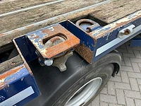 2009 asca 3-assige uitschuifbare plateauaanhangwagen – 24.000 kg – liftas – twistlocks - afbeelding 12 van  36