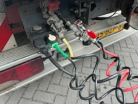 2009 asca 3-assige uitschuifbare plateauaanhangwagen – 24.000 kg – liftas – twistlocks - afbeelding 13 van  36