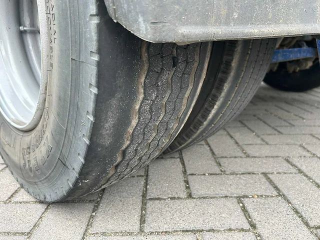 2009 asca 3-assige uitschuifbare plateauaanhangwagen – 24.000 kg – liftas – twistlocks - afbeelding 19 van  36