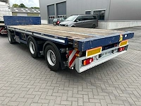 2009 asca 3-assige uitschuifbare plateauaanhangwagen – 24.000 kg – liftas – twistlocks - afbeelding 27 van  36
