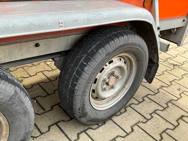 2009 atec eb2 2-1 dubbelas huif aanhangwagen - afbeelding 2 van  17