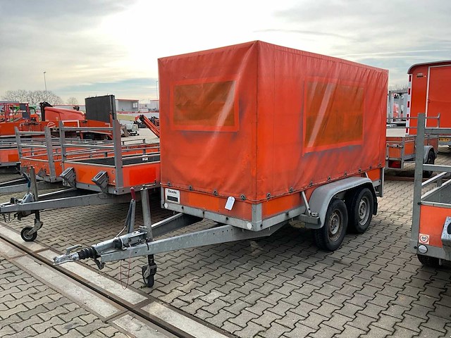 2009 atec eb2 2-1 dubbelas huif aanhangwagen - afbeelding 1 van  17