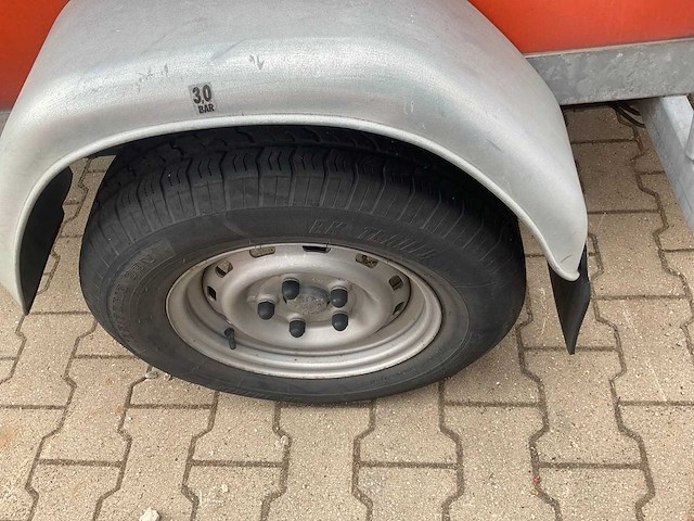 2009 atec eo1300 b huif aanhangwagen - afbeelding 2 van  12