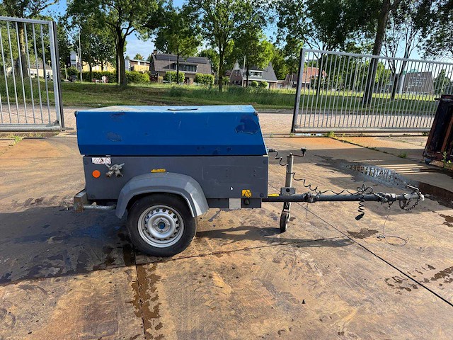 2009 atlas copco xas 37 hogedrukcompressor aanhanger - afbeelding 6 van  9