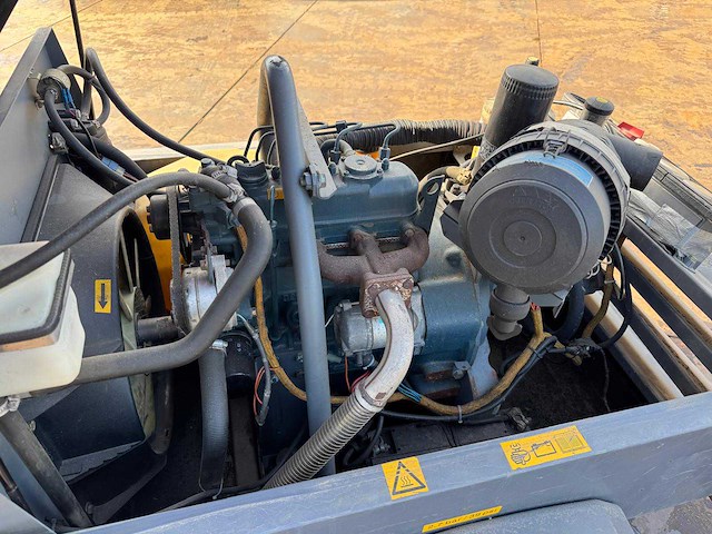 2009 atlas copco xas 37 hogedrukcompressor aanhanger - afbeelding 8 van  9