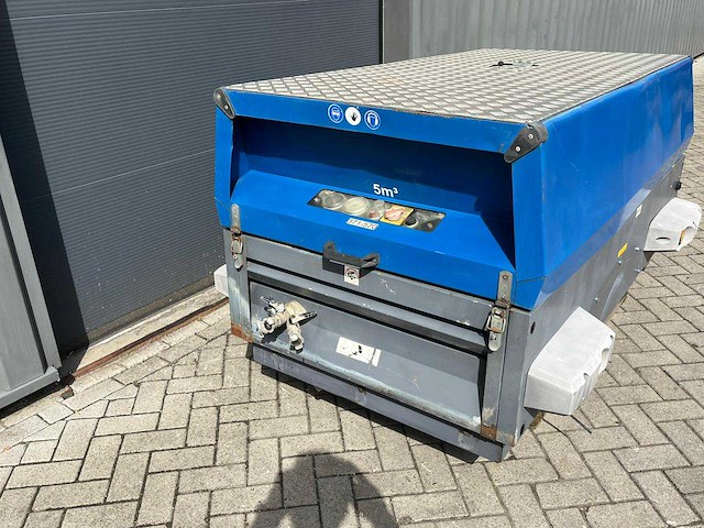 2009 atlas copco xas 97 euro box luchtcompressor - afbeelding 10 van  16