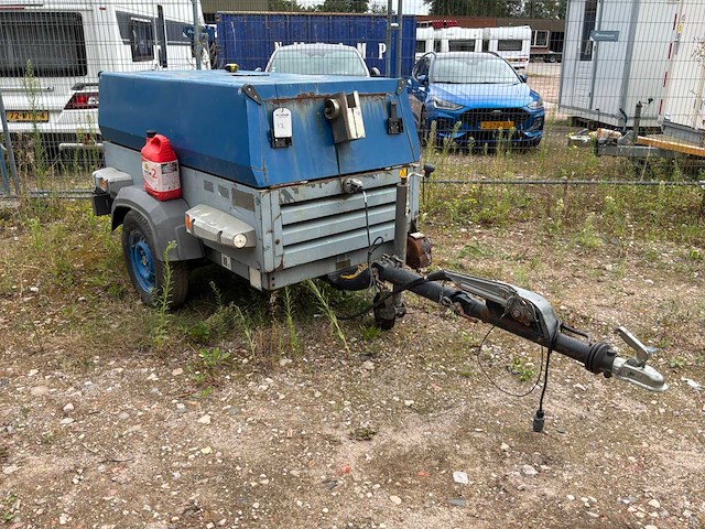 2009 atlas copco xas97 euro box mobiele luchtcompressor - afbeelding 4 van  17