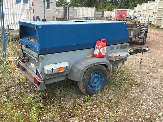 2009 atlas copco xas97 euro box mobiele luchtcompressor - afbeelding 6 van  17