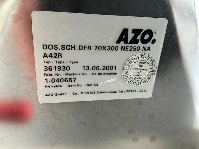2009 azo dositainer d1200 1090ltr. opslagtank - afbeelding 8 van  16