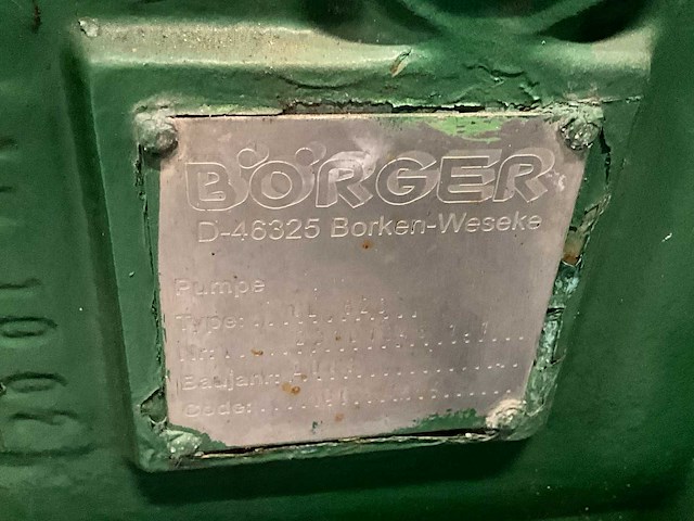 2009 borger cl520 draaizuigerpomp - afbeelding 9 van  9