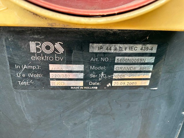 2009 bos grande bouwaansluitkast - afbeelding 2 van  10
