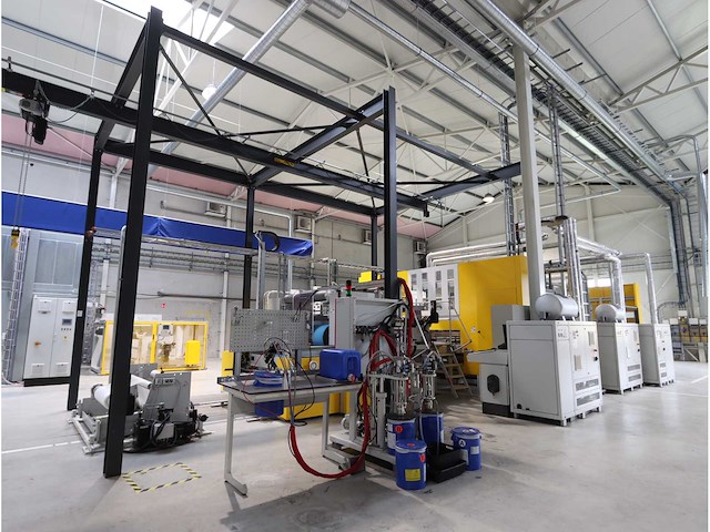 2009 burkle roll-to-roll 2-laag batch lamineerpers - afbeelding 12 van  50