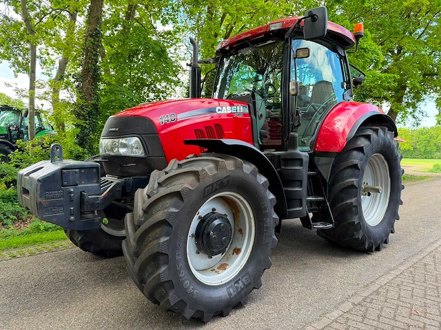 2009 case ih puma 140 multi controller vierwielaangedreven landbouwtractor - afbeelding 1 van  9