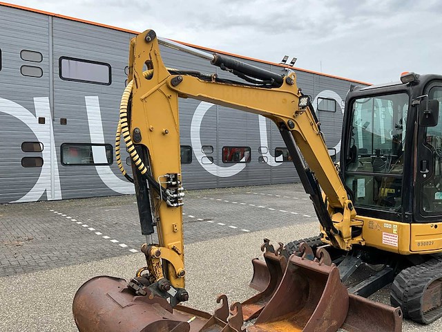 2009 caterpillar 303.5c minigraafmachine - afbeelding 10 van  35