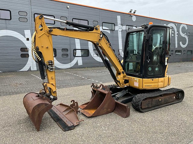 2009 caterpillar 303.5c minigraafmachine - afbeelding 1 van  35