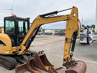 2009 caterpillar 303.5c minigraafmachine - afbeelding 13 van  35