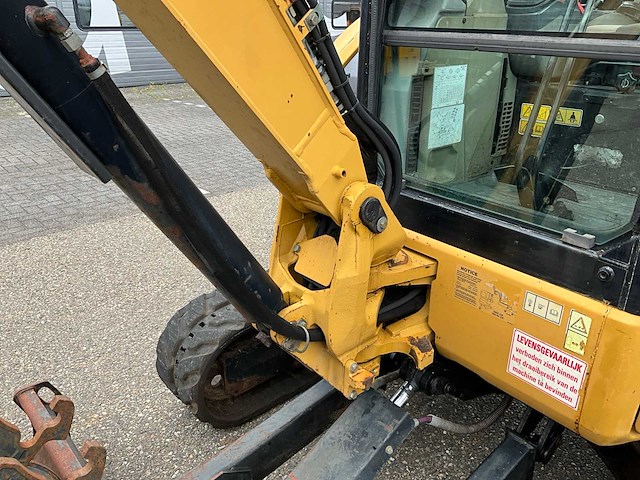 2009 caterpillar 303.5c minigraafmachine - afbeelding 16 van  35
