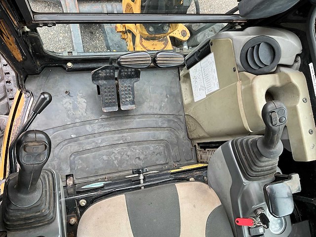 2009 caterpillar 303.5c minigraafmachine - afbeelding 19 van  35