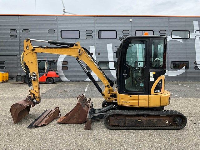 2009 caterpillar 303.5c minigraafmachine - afbeelding 12 van  35