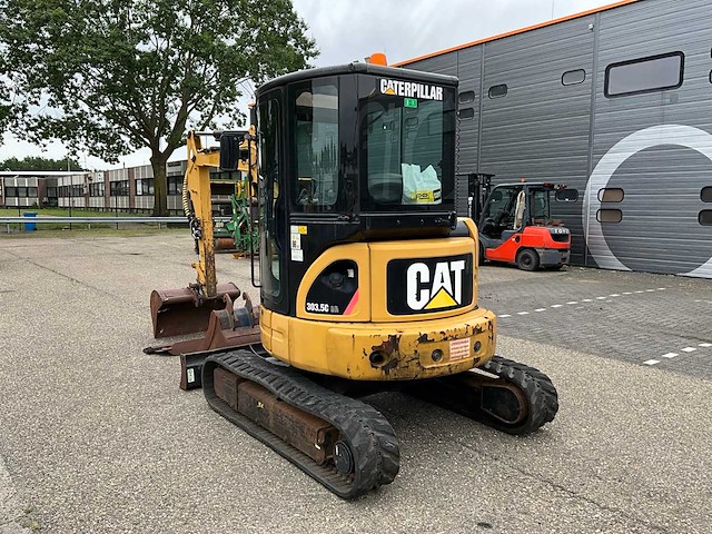2009 caterpillar 303.5c minigraafmachine - afbeelding 23 van  35