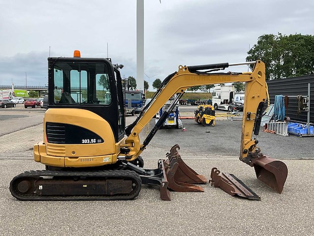 2009 caterpillar 303.5c minigraafmachine - afbeelding 32 van  35